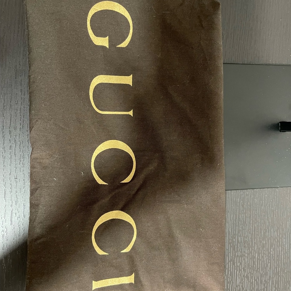 Gucci Dusty Avio Shoulder Bag with Chain - Picture 12 of 14